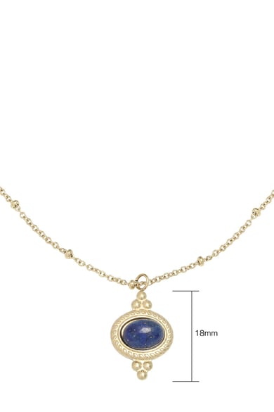 Collar Mystic Jewel Azul Acero inoxidable One size h5 Imagen2